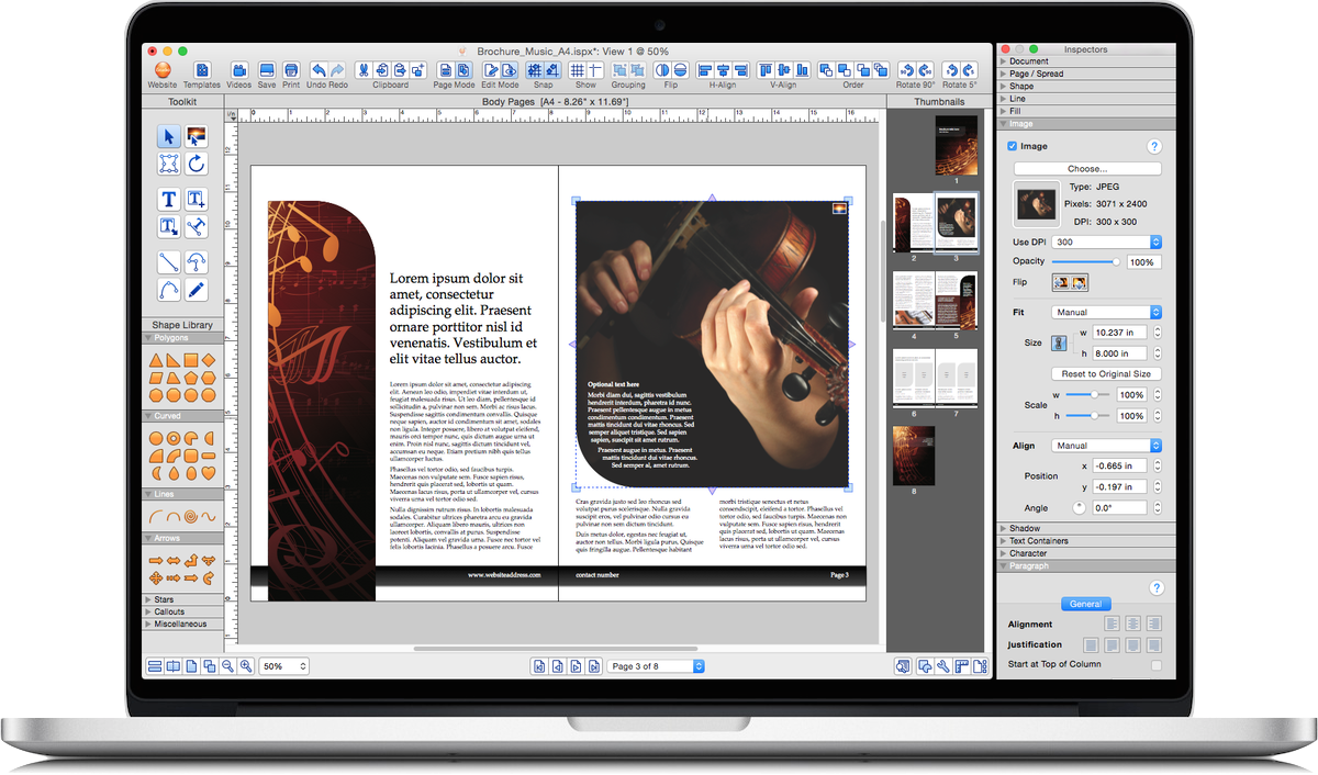 Print Layout Software For Mac